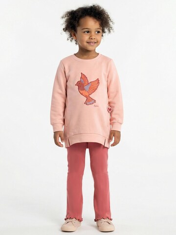 SIGIKID Pullover 'Sweatshirt Pink Birds' in Pink: Vorderseite