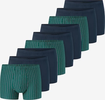 SCHIESSER Boxershorts '95/5 Essentials - Cotton' in Blauw: voorkant