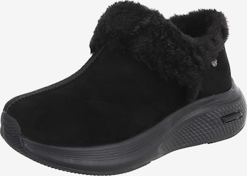 Ital-Design Stiefelette in Schwarz: Vorderseite