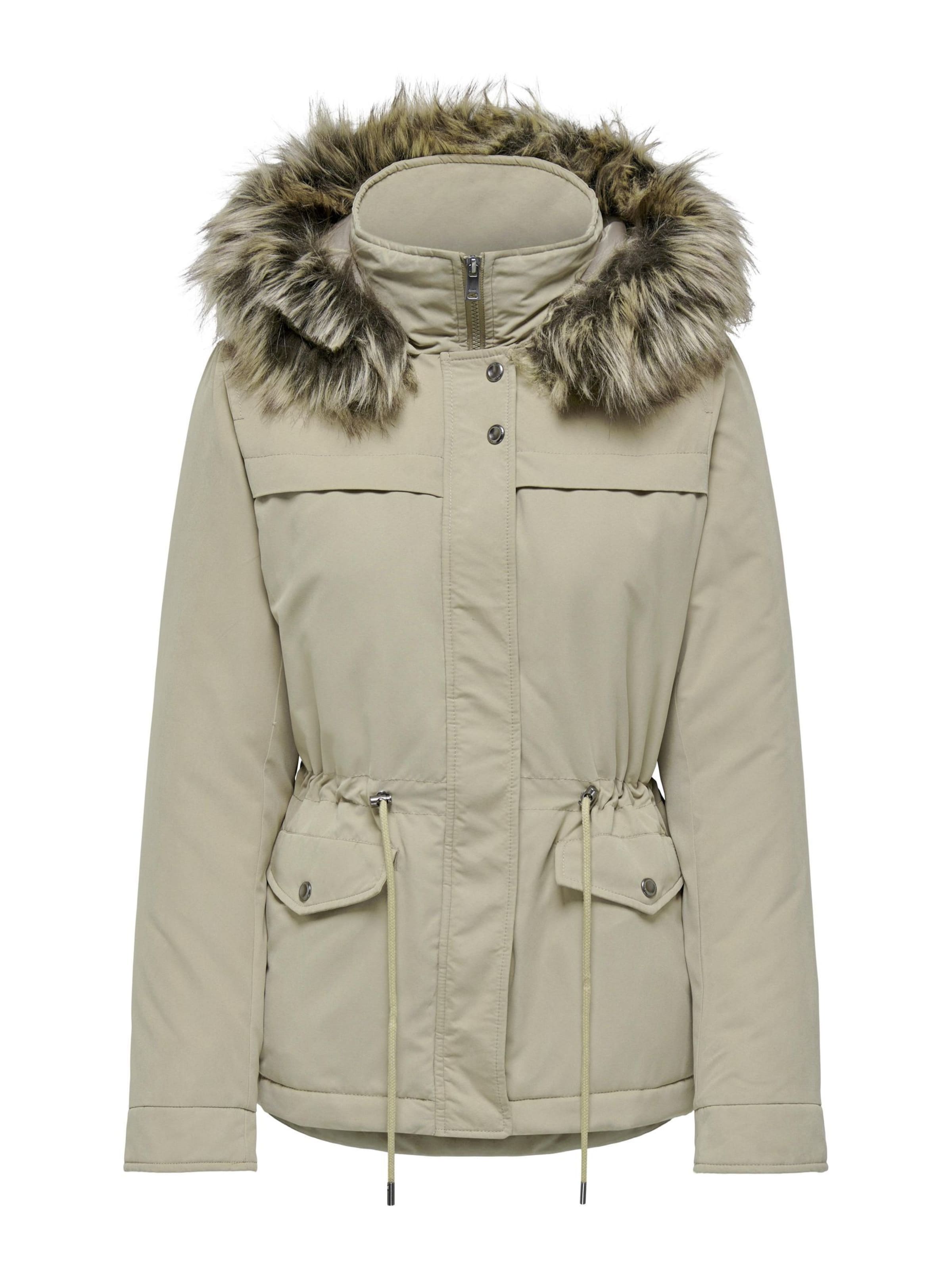 ONLY Vinterparka 'LINNEA' i beige: forside