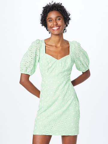 Dorothy Perkins Poletna obleka | zelena barva: sprednja stran