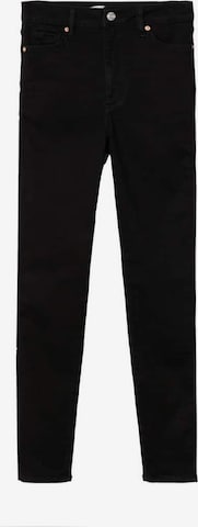 Skinny Jeans 'Anne' de la MANGO pe negru: față