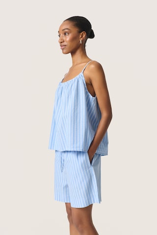 SOAKED IN LUXURY Top 'Anvitte' in Blau