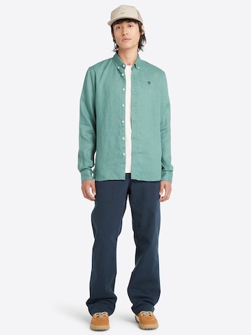 Coupe regular Chemise 'Mill Brook' TIMBERLAND en vert