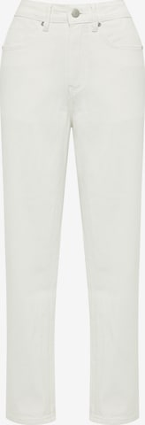 Calli Regular Jeans 'LUNA' i hvit: forside