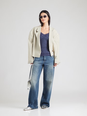 HOLLISTER Top in Blau