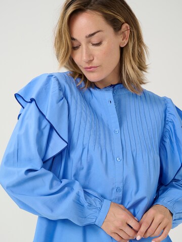 Cream Blouse 'CR Ivy' in Blue