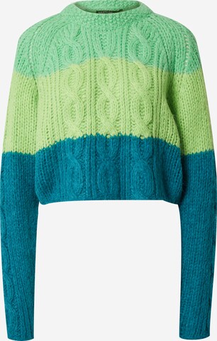 Nasty Gal Sweater in Green: front