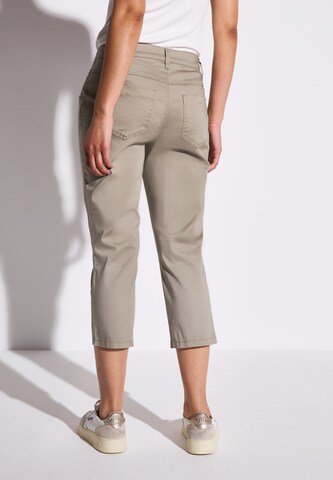 STREET ONE Slimfit Hose in Grau