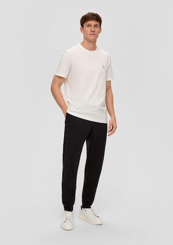 s.Oliver Tapered Broek in Zwart