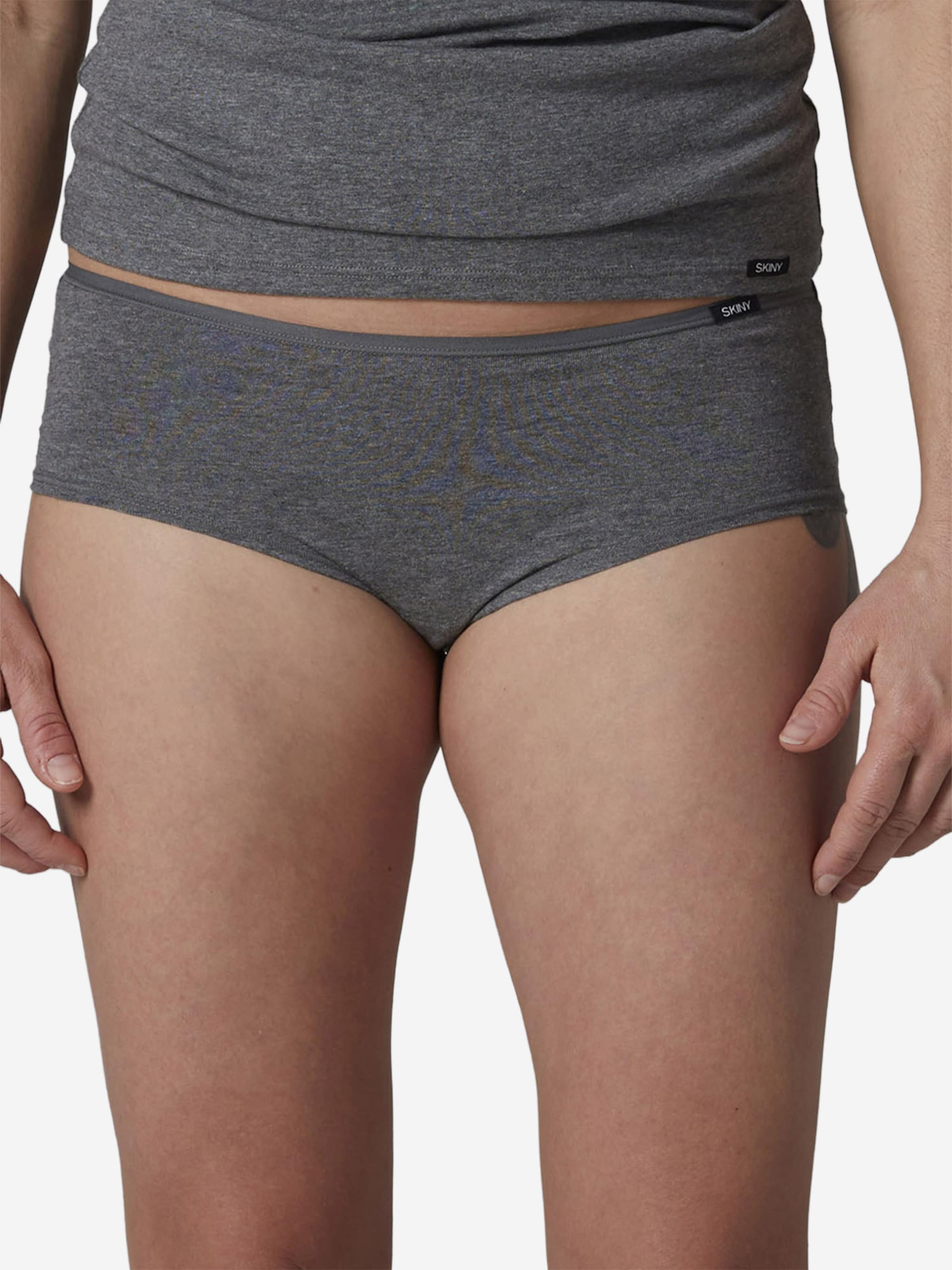 Skiny Panty ' Cotton Advantage ' in Grau: Vorderseite