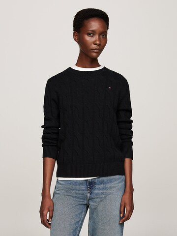 TOMMY HILFIGER Pullover in Schwarz: Vorderseite