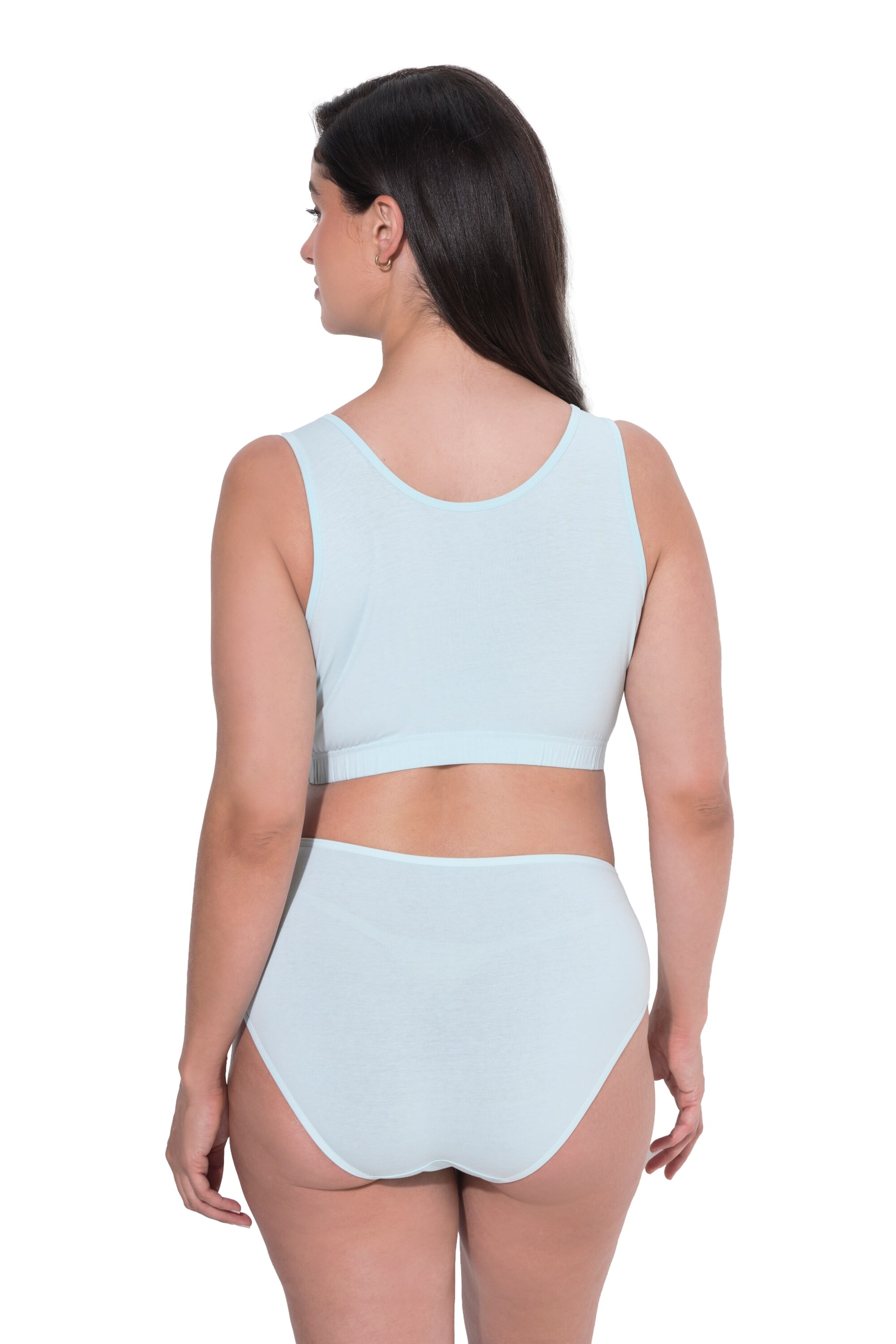 Ulla Popken Bustier BH in Blauw