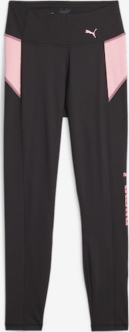 PUMA Skinny Workout Pants 'Train All Day' in Black: front