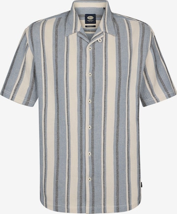 PETROL INDUSTRIES MEN Regular Fit Hemd in Blau: Vorderseite