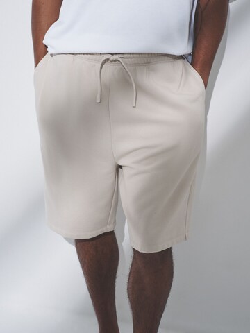 The Set Regular Byxa i beige