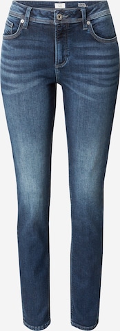 QS Slimfit Jeans 'Catie' in Blauw: voorkant