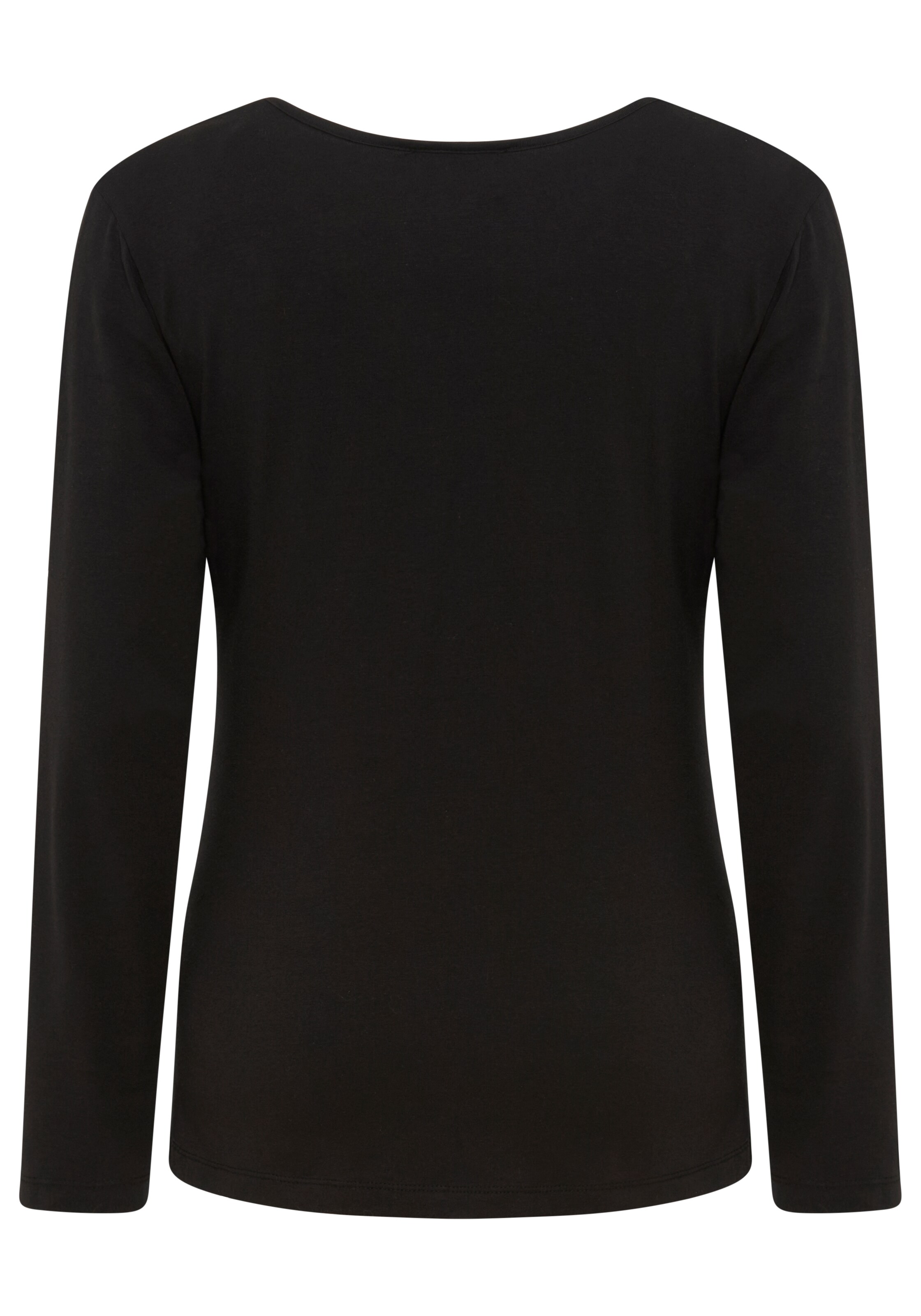 Neun Monate Shirt in Schwarz