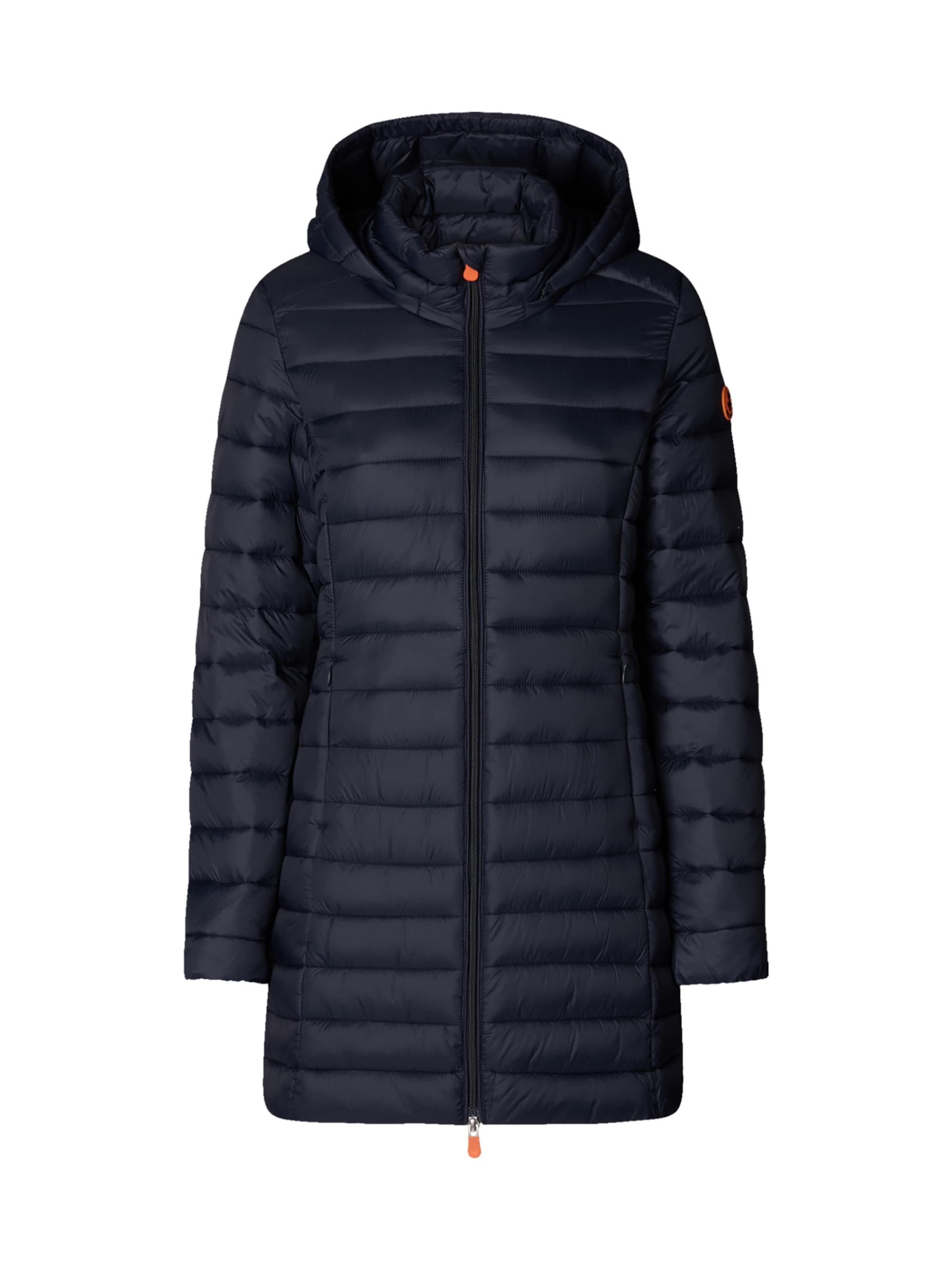 SAVE THE DUCK Wintermantel 'Carol' in Blauw: voorkant