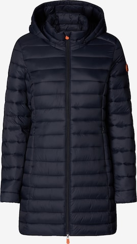 Manteau d’hiver 'Carol' SAVE THE DUCK en bleu : devant