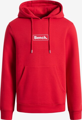 BENCH Sweatshirt 'Bennie 2' in Rot: predná strana