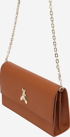 Pochette PATRIZIA PEPE en marron : devant