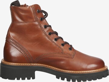 Paul Green Lace-Up Ankle Boots in Brown