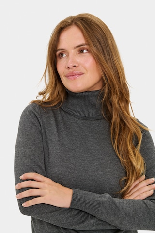 SAINT TROPEZ - Pullover 'MilaSZ' em cinzento
