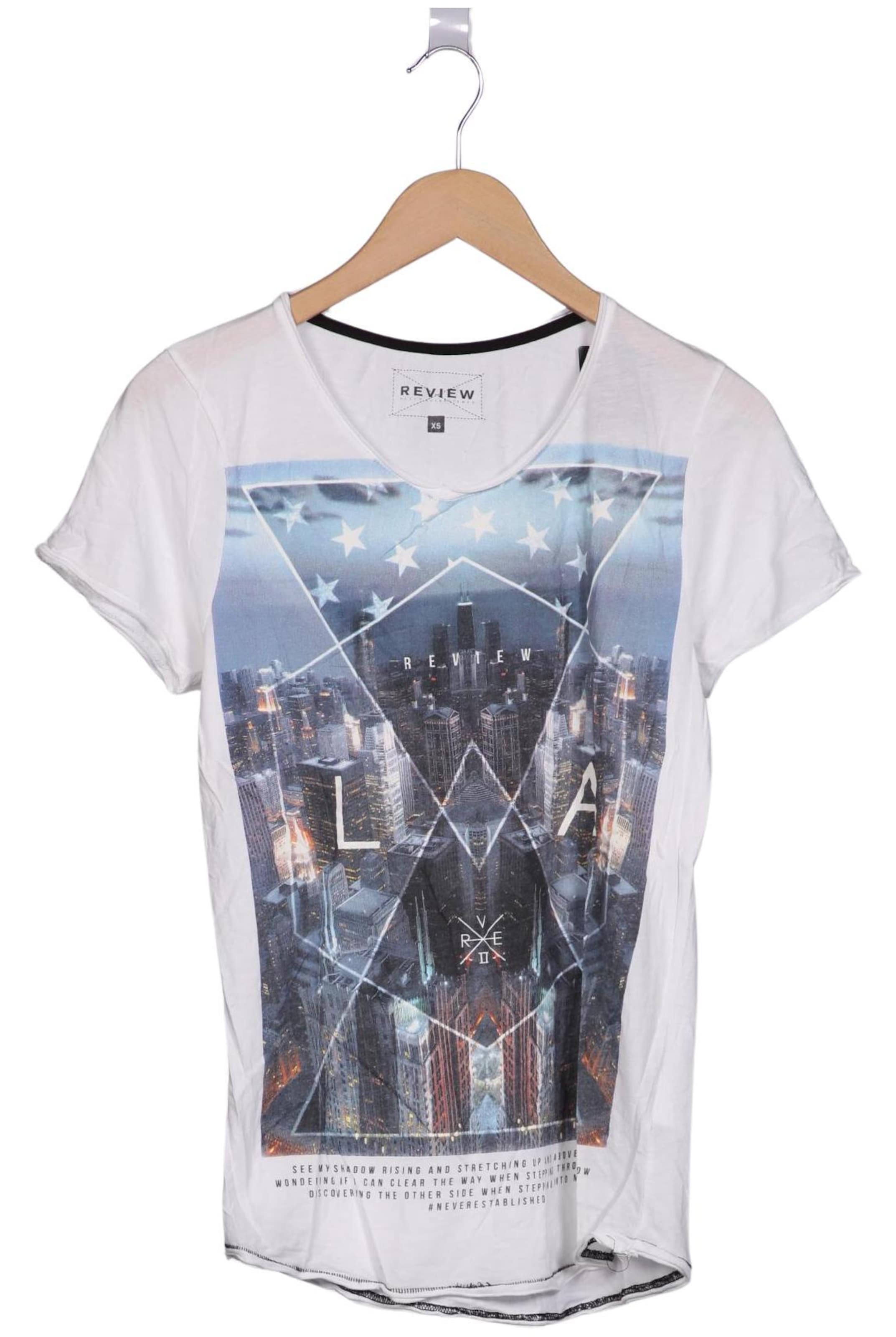 Review Shirt in XS in White: front