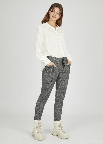 eve in paradise Slim fit Pants 'Nina' in Grey