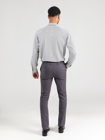 Slimfit Pantaloni 'KENSINGTON' di Hackett London in grigio: dietro