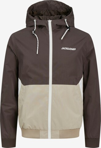 Veste mi-saison 'RUSH' JACK & JONES en beige : devant