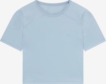 T-shirt fonctionnel Champion Authentic Athletic Apparel en bleu : devant