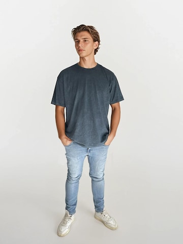 A Question Of (AQO) Shirt 'Ozzy Tee Acid' in Blau