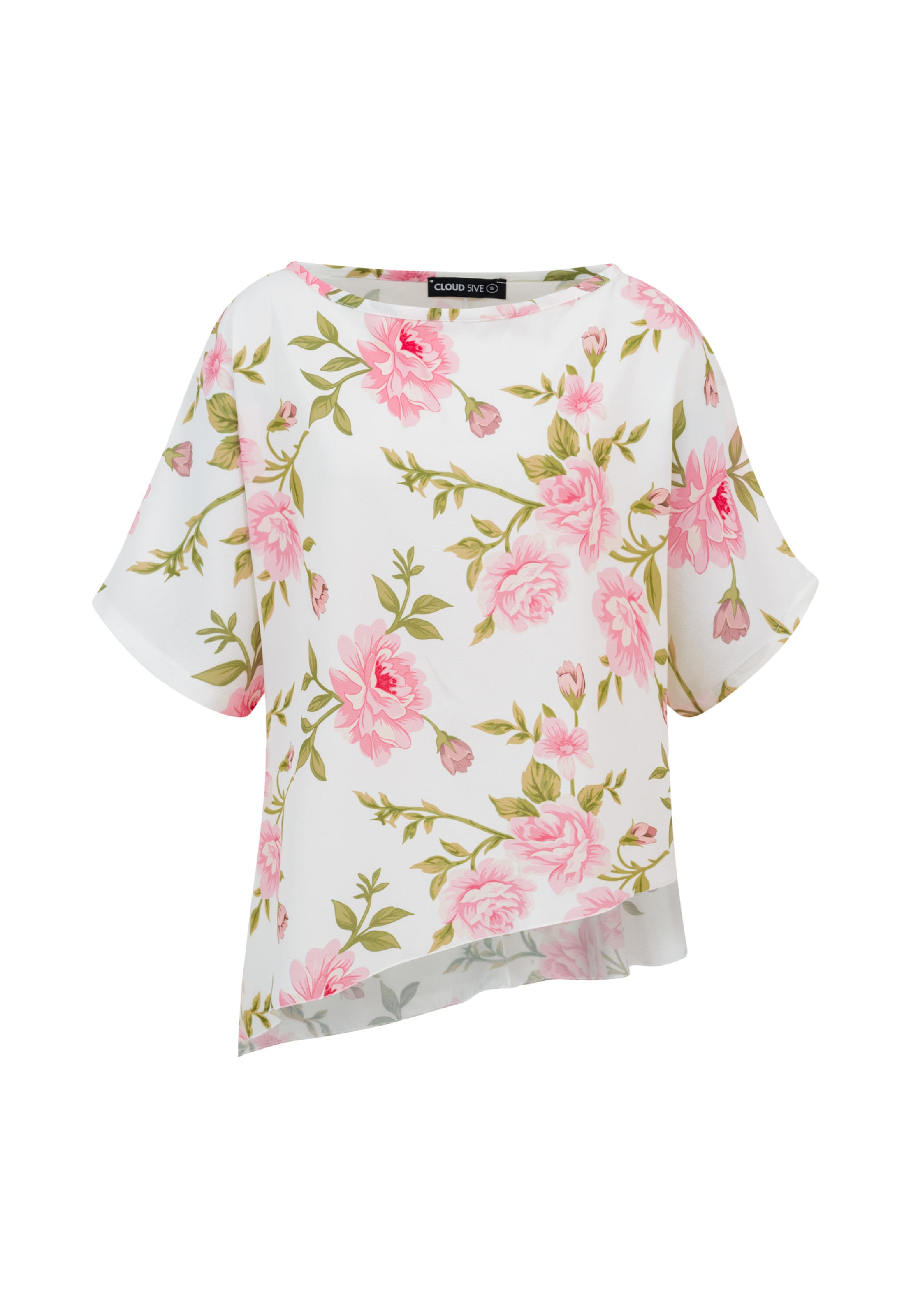 Cloud5ive Shirt in Wit: voorkant