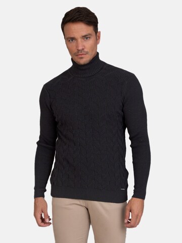 Sir Raymond Tailor Sweater 'Truff' in Black: front