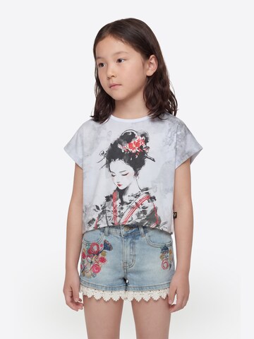 KOROSHI T-Shirt in Weiß: Vorderseite