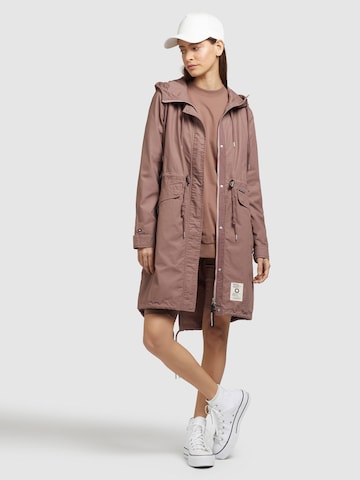 khujo Between-Seasons Parka 'NANDA3' in Purple