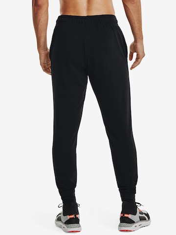 UNDER ARMOUR Tapered Sporthose 'Rival' in Schwarz