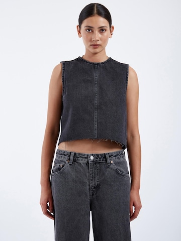 Dr. Denim Top 'Erin'‌‌‌‌‌‌‌‌ in Schwarz