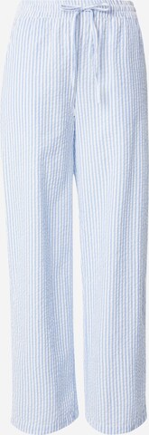 PIECES Lużny krój Spodnie 'SALLY' w kolorze niebieski: przód