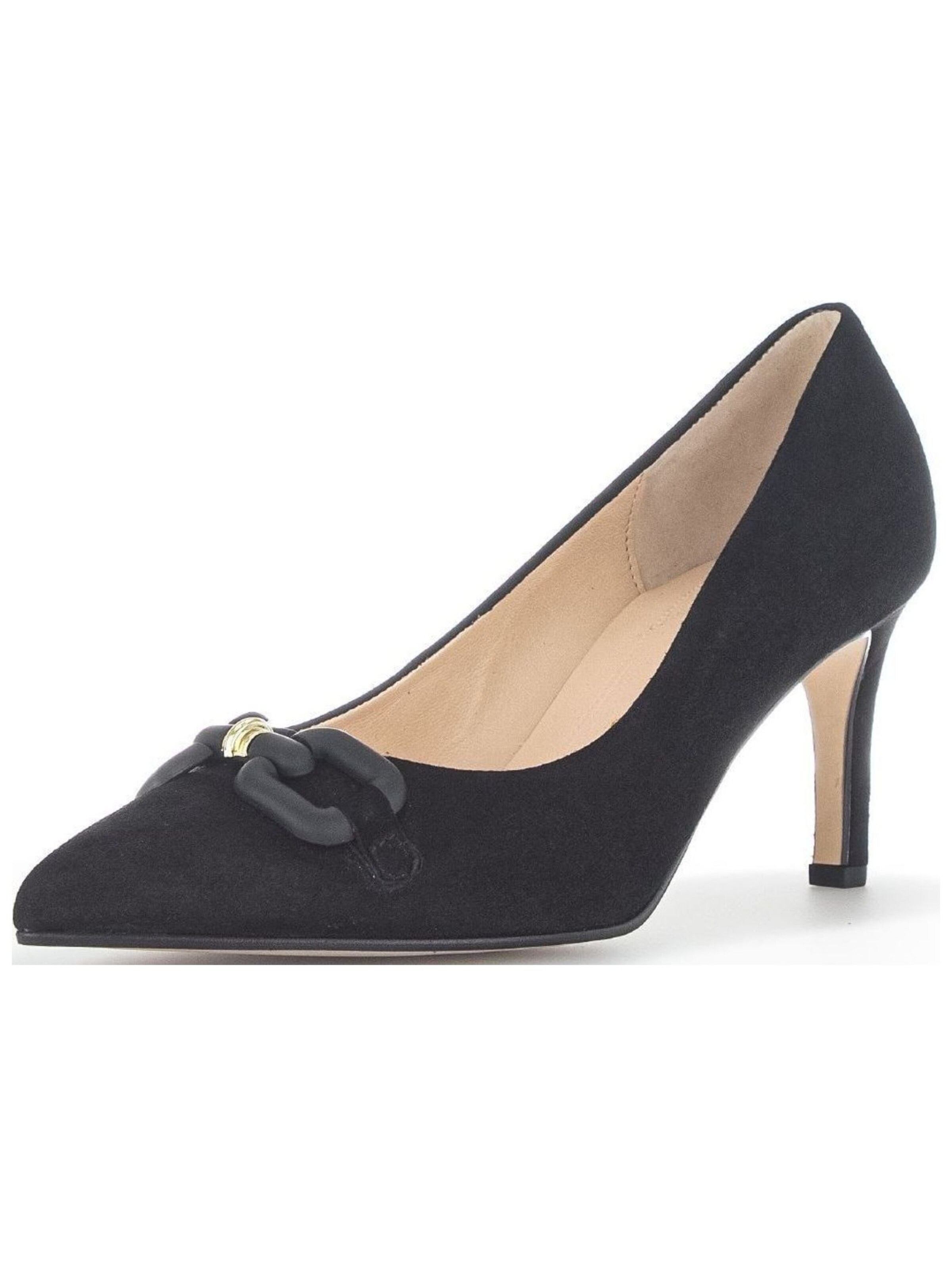 GABOR Pumps in Schwarz: Vorderseite