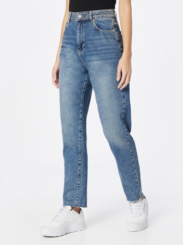 KENDALL + KYLIE Regular Jeans in Blauw: voorkant