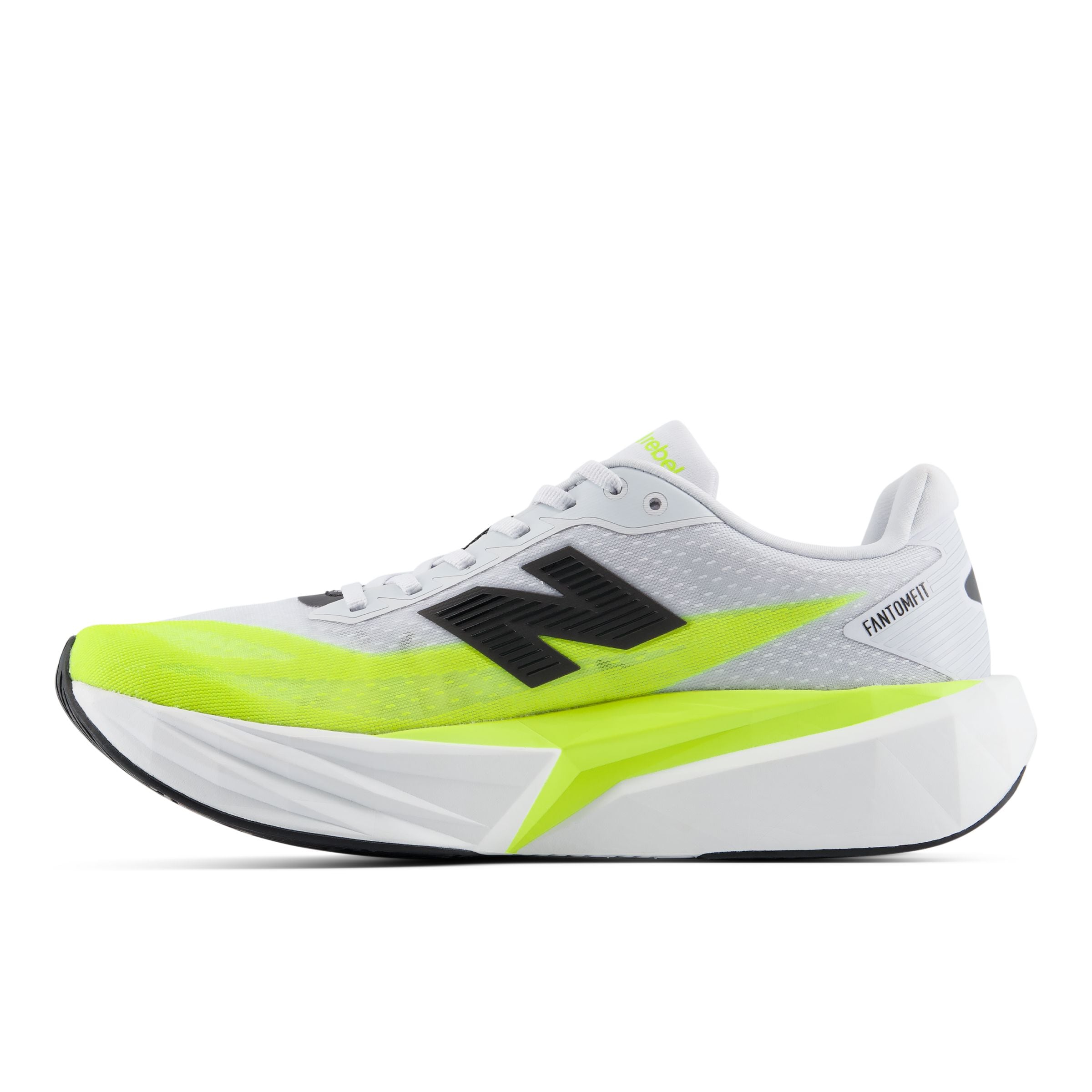 Scarpa da corsa 'FuelCell Rebel v5' di new balance in grigio: frontale