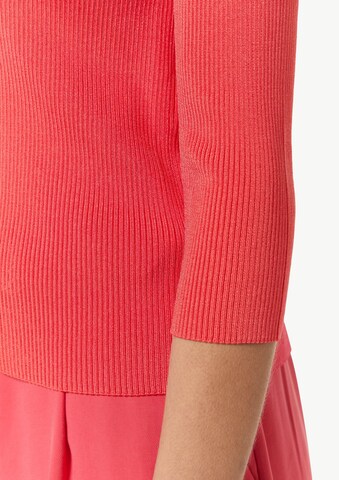 COMMA Gebreid vest in Rood