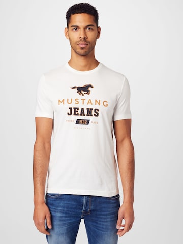MUSTANG Shirt 'Alex' in White: front