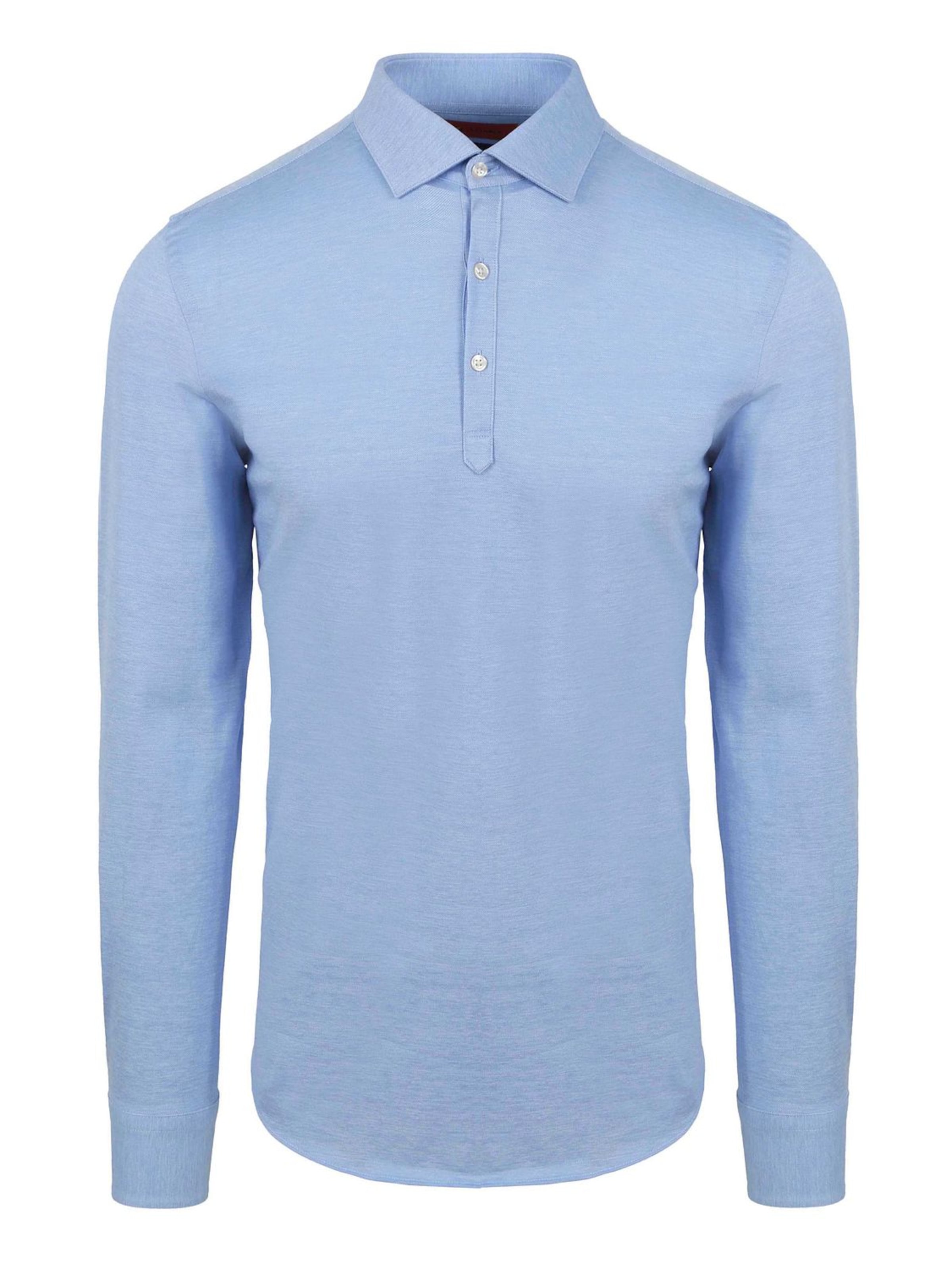 Suitable Shirt 'Camicia' in Blauw: voorkant