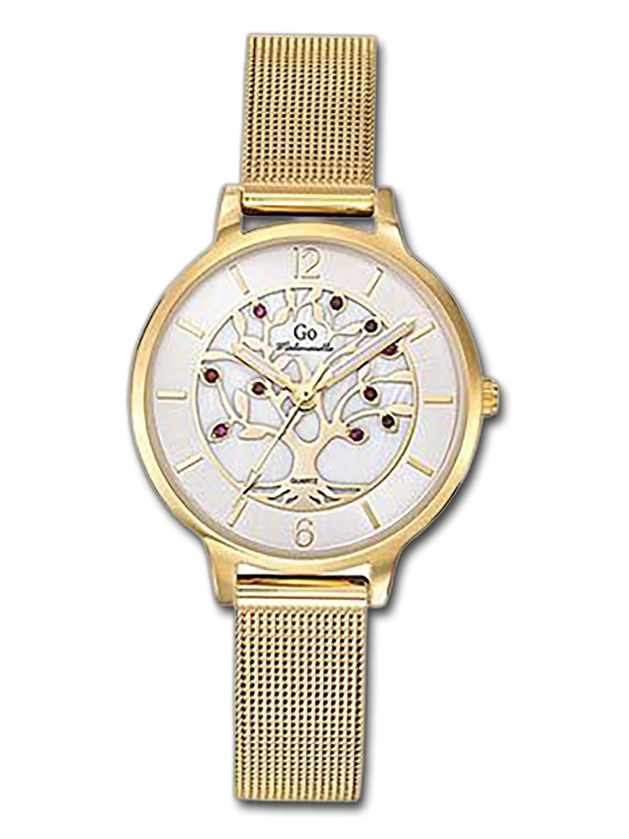 GO GirlOnly Analog Watch in Gold: front