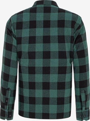 Redbridge Regular fit Button Up Shirt 'Lowestoft' in Green
