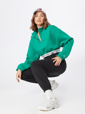 Sweat-shirt Tommy Jeans en vert